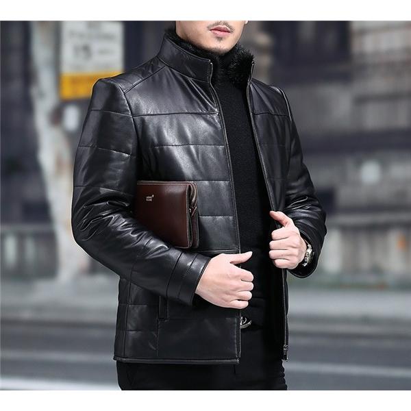 HELMUT LANG、総レザーダウン、ライダース調、Ｓサイズ以上、２WAY ヘルムートラング レザーダウン シープスキン - メルカリ