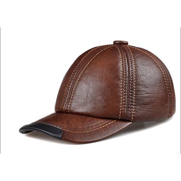 牛革 野球帽 ベースボールキャップ メンズ レディース レザー 本革 帽子 パッチワーク ストラップバック 調節可 フリーサイズ Shrb 014 Lukrisストア 通販 Yahoo ショッピング