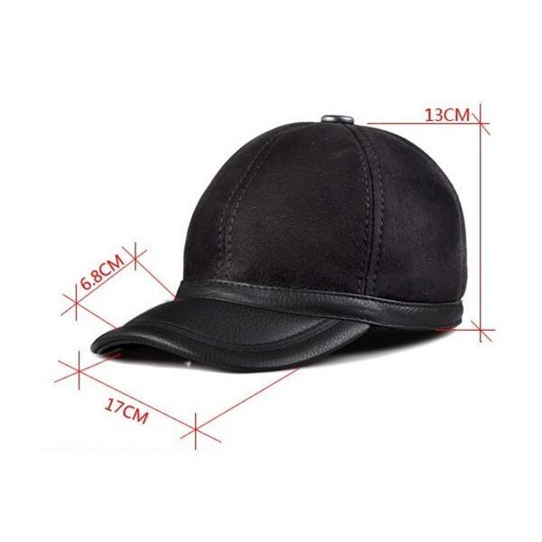 SALE！本革 ラム革 ベースボールキャップ メンズ レディース レザー