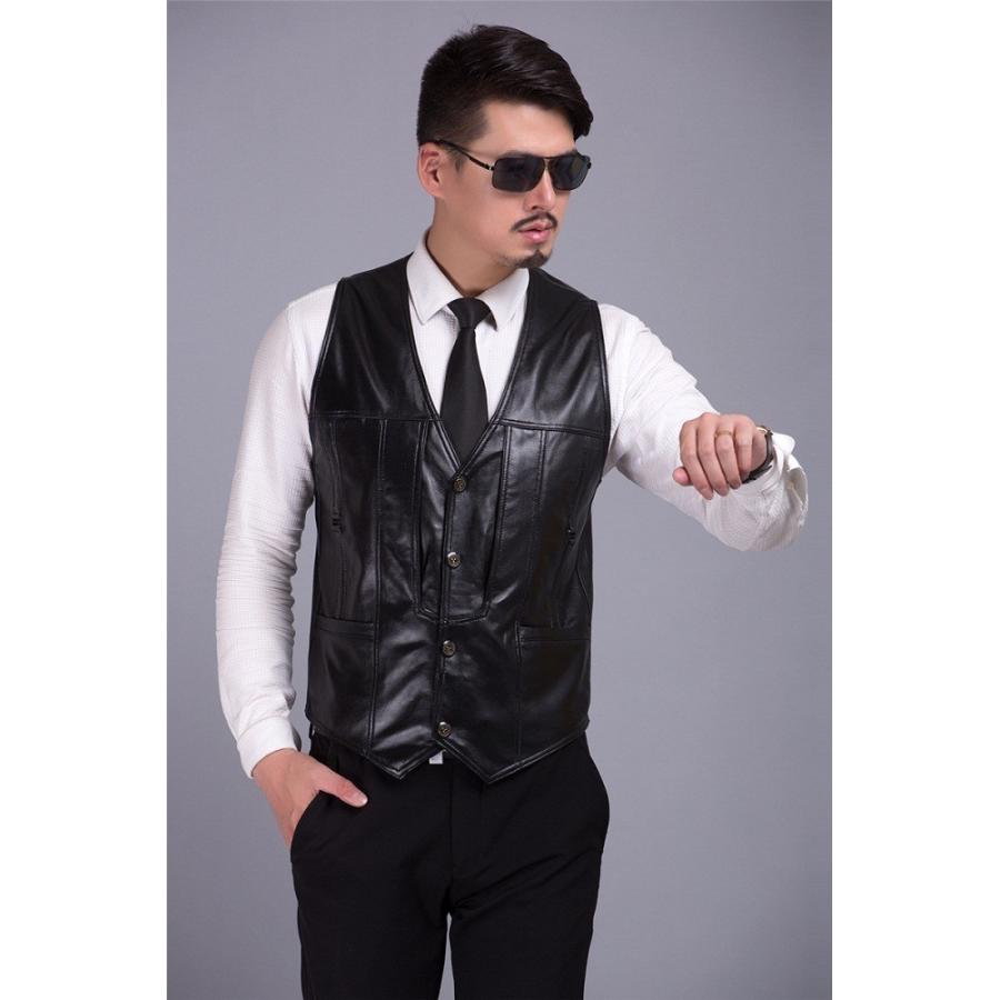 six eleven one レザーベスト six eleven one レザーベスト