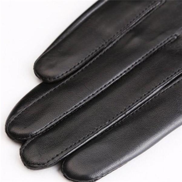 SALE！ 羊革 ラム革 裏ボア メンズ 本革 レザーグローブ 革 皮 手袋