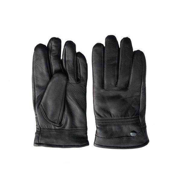 SALE！裏ボア 厚手 牛革 メンズ レディース 本革 レザーグローブ 革 皮