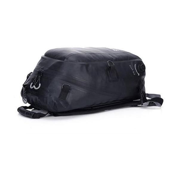 【完全防水】DUHAN  23L リュックサック アウトドア デイパック バックパック メンズ レディース 大容量 キャンプ 登山 バイク用バッグ ブラックの画像