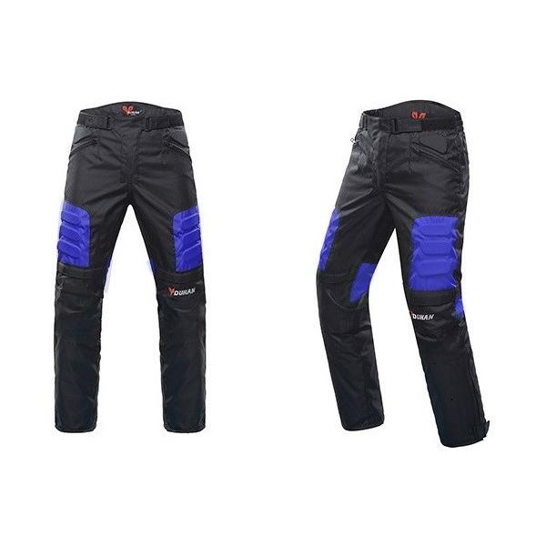 SALE! DUHAN レーシングパンツ メンズ 中綿インナー脱着可 ツーリング
