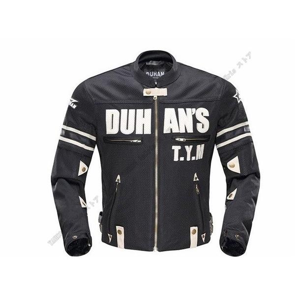 セール！DUHAN フルメッシュ 袖脱着可 真夏バイクジャケット