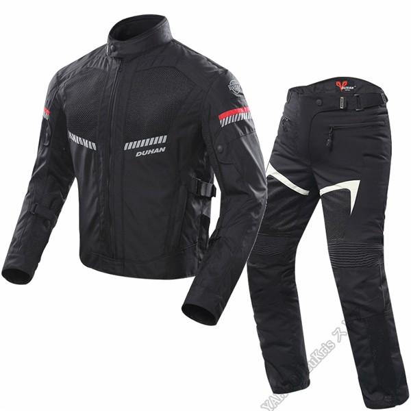 SALE 」DUHAN 上下2点セット メンズ メッシュバイクジャケット
