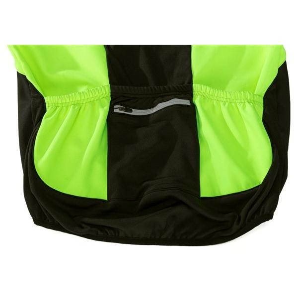 ウインドシェル 自転車 前ポケット