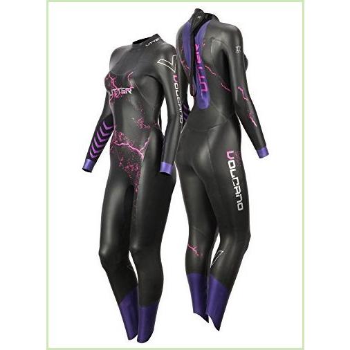 代引可 エントリーレベ ダイビング スノーケリング トライアスロンウェットスーツ ダイビングスキンスーツ B077pszyg8 Lu マリンスポーツ Utter レディース ダイビングスキンスーツ Lien フルスリーブ
