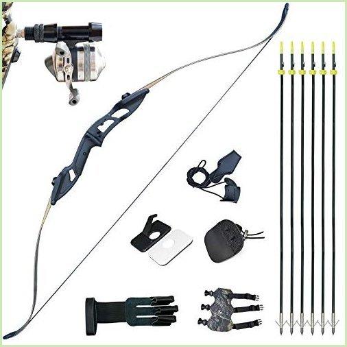 人気ブランドを D Q アーチェリー ボウフィッシングキット 30 35 40 45 50 55 60ポンド テイクダウンリカーブボウ ロングボウ B07dd98kzy Lu Lien 通販 Yahoo ショッピング 最終値下げ Mediquicklab Com