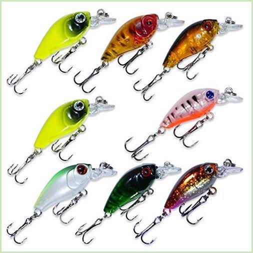 人気絶頂 Ivejoy 釣りルアー クランクベイト ハードルアー トップウォーター ファットボーイ バス トラウト サーモ 人気特価激安 Www Cepici Gouv Ci