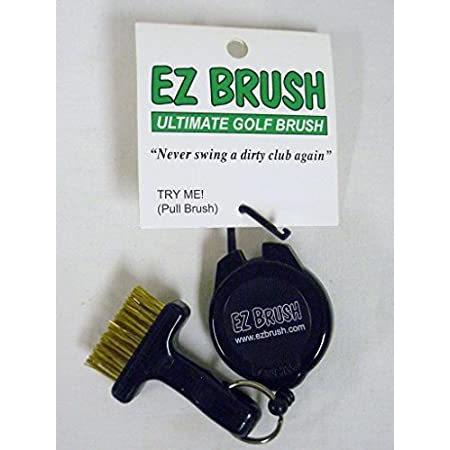 とっておきし新春福袋 Ultimate Brush 特別価格EZ Golf New好評販売中 Tool Cleaning Club On Clip Black Brush ユーティリティ