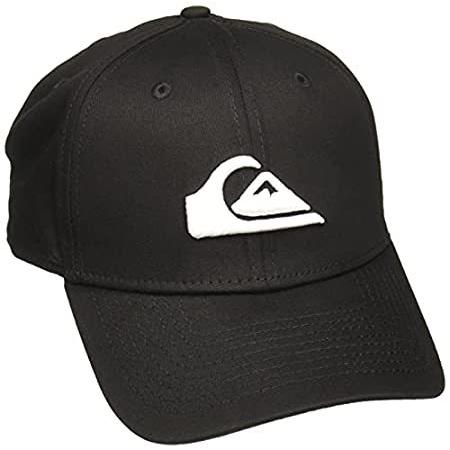 【爆売り！】 特別価格Quiksilver Men's Mountain and Wave Black Hat, White, Small/Medium好評販売中 ユーティリティ