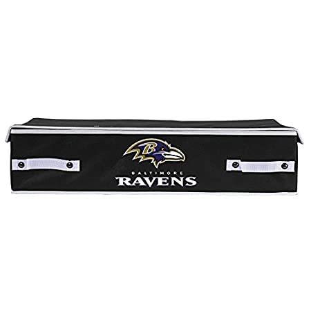 海外の人気アイテムを送料無料で直輸入！特別価格Franklin Sports NFL Baltimore Ravens Under The Bed Storage Bins - Large好評販売中