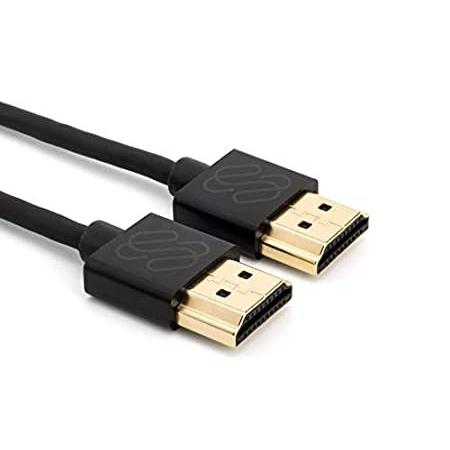 2022公式店舗 Cable HDMI Speed High Black Thin Direct 特別価格Sewell 6ft, Ap好評販売中 for HDR Vision Dolby スパイク、シューズ