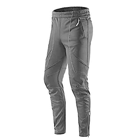 特別価格Letook Winter Men’s Windproof Thermal Athletic Bike Pants, Soft Fleece Comf好評販売中