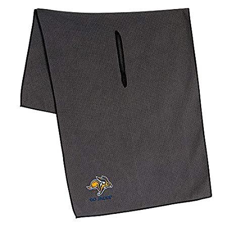 【高品質】 19"X41" Jackrabbits State Dakota South Effort 特別価格Team Grey wi好評販売中 Towel Microfiber ユーティリティ