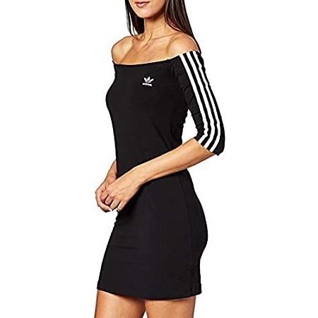 【18％OFF】 特別価格adidas Originals Women's Shoulder Dress, black, Small好評販売中 その他の部位用