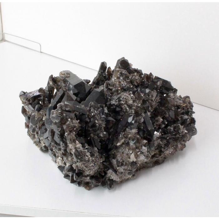 黒水晶 クラスター 鉱物 morion モリオン Cluster パワーストーン