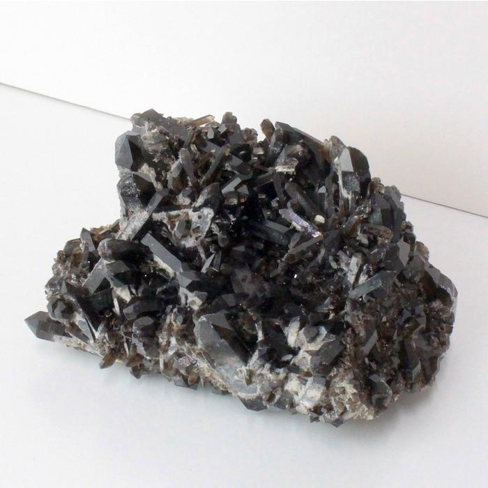 黒水晶 クラスター 石 morion モリオン Cluster 天然石