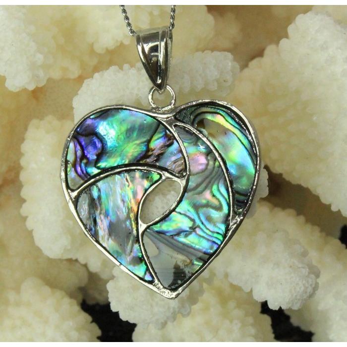 アバロンシェル ペンダント ネックレス 貝殻 パウアシェル Necklace