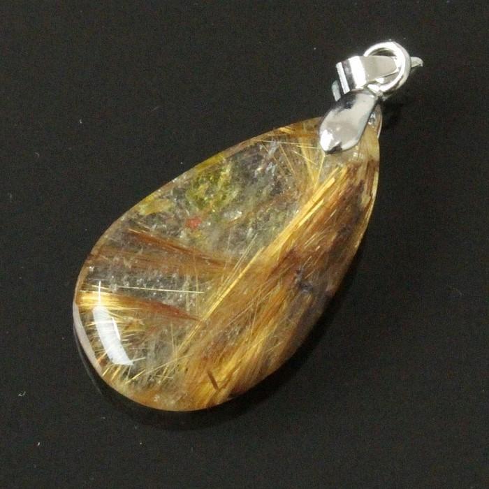ルチルクォーツ ペンダント ネックレス quartz 金針水晶 Necklace