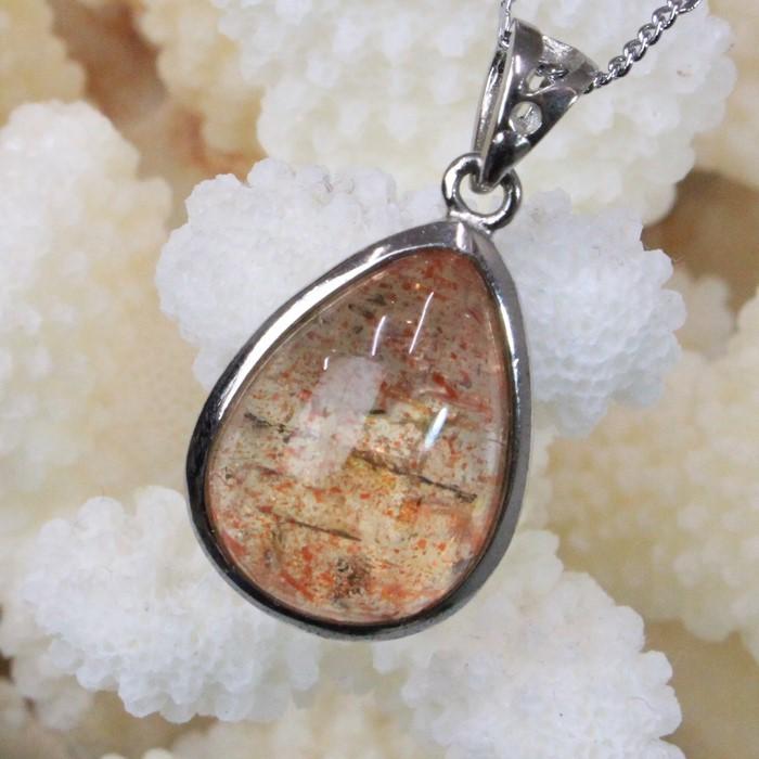 サンストーン ペンダント ネックレス sun stone 太陽石 Pendant 天然石