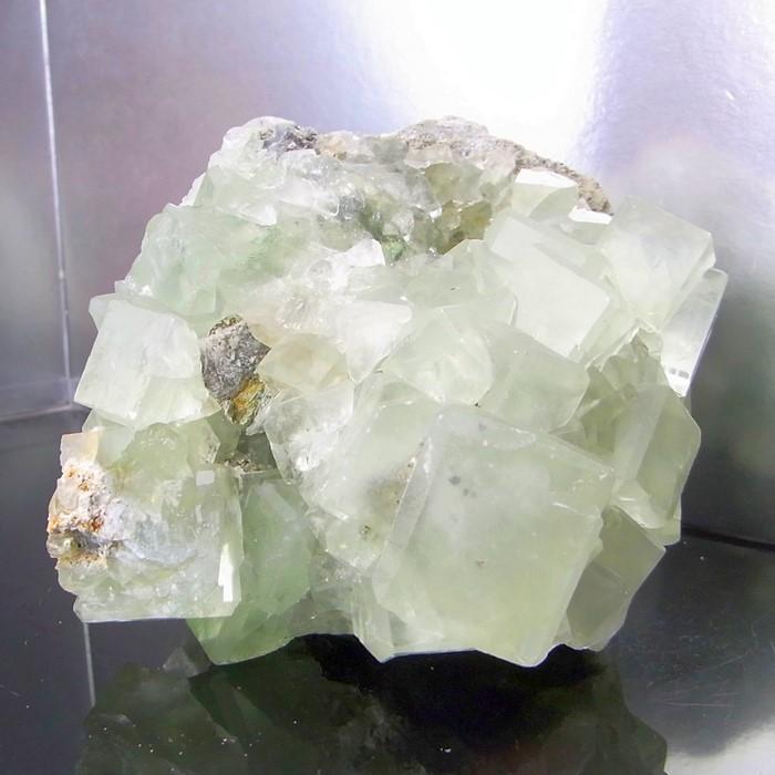 自然の神秘☆大型淡いグリーンフローライト原石クラスター グリーンフローライト 原石 クラスター fluorite 蛍石 フローライト