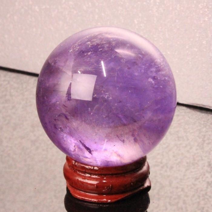 アメジスト 丸玉 原石 Amethyst 紫水晶 球体 パワーストーン【46mm