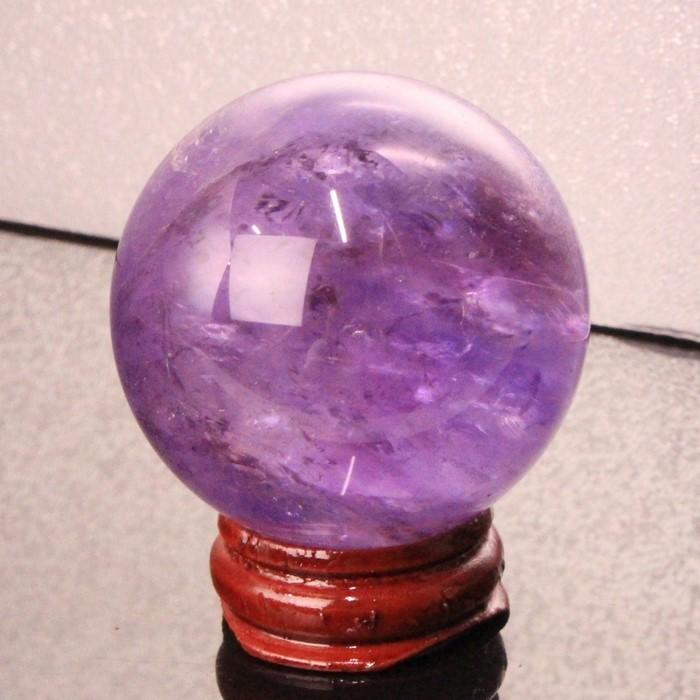 アメジスト 丸玉 原石 Amethyst 紫水晶 球体 パワーストーン【46mm