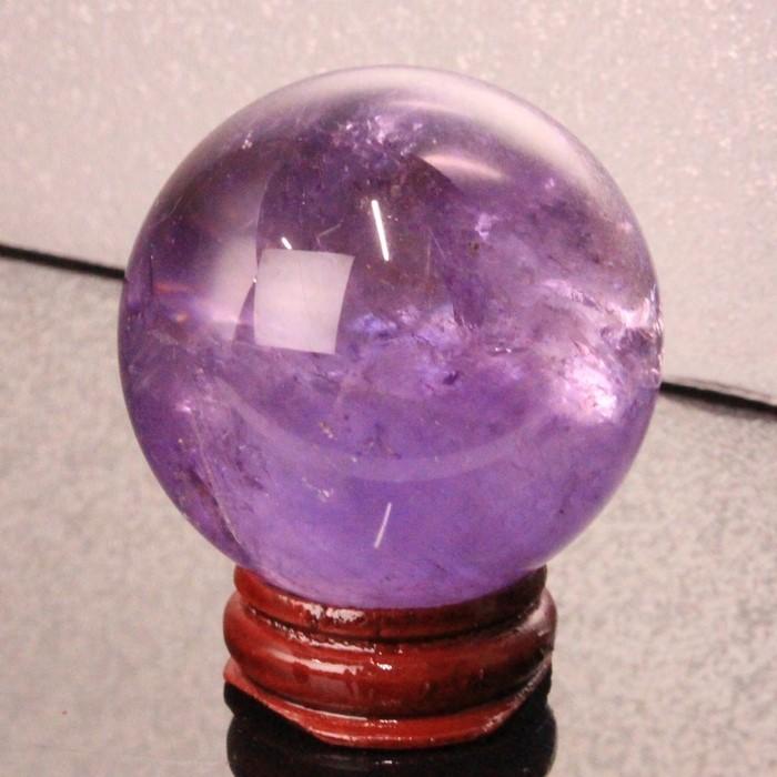 アメジスト 丸玉 原石 Amethyst 紫水晶 球体 パワーストーン【46mm