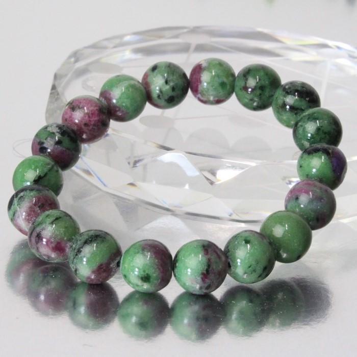 ルビゾイのブレス 楽天市場】ルビーインゾイサイト ブレスレットの通販