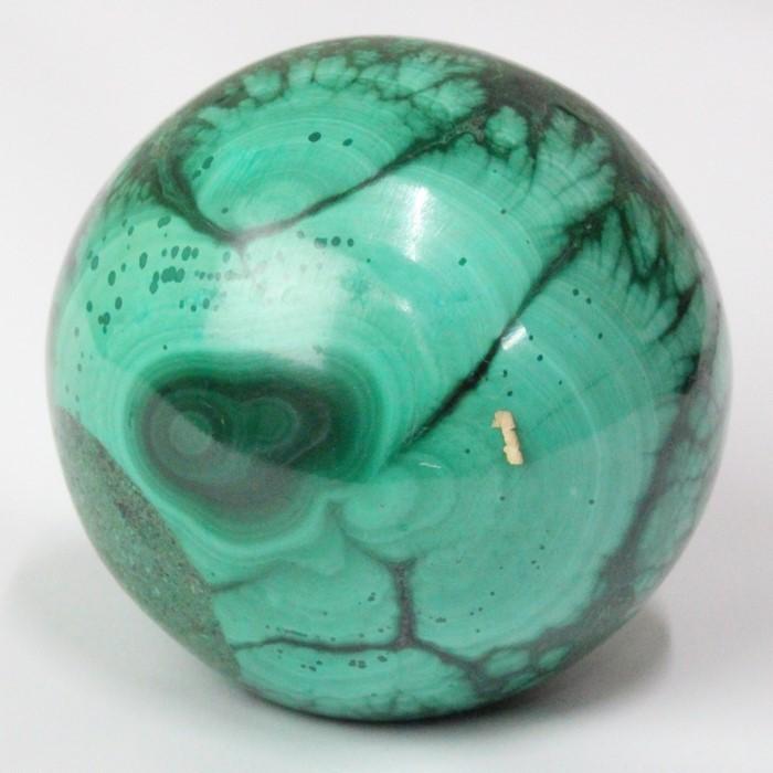 マラカイト 丸玉 原石 一点物 おすすめ 水晶玉 一点物 35mm玉 Oleazen Fr