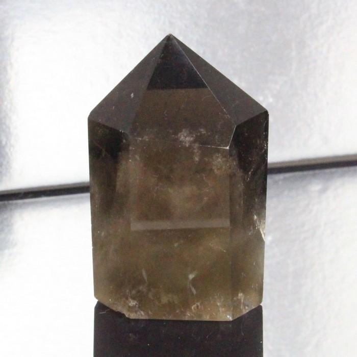 スモーキークォーツ ポイント 原石 quartz 煙水晶 クラスター 一点物