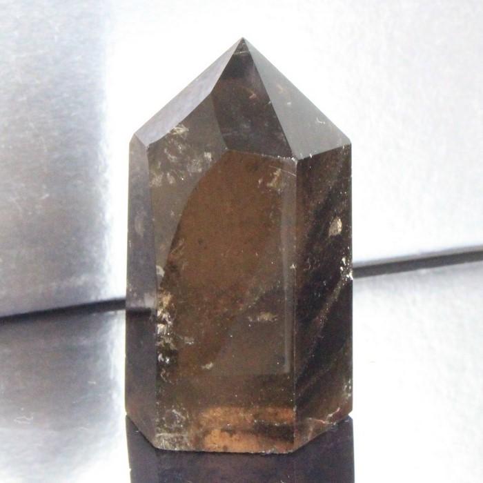 【限界値下げ】スイス スモーキークォーツ ポイント 水晶 鉱物標本 原石 スモーキークォーツ ポイント 原石 quartz 煙水晶 Point 一点物