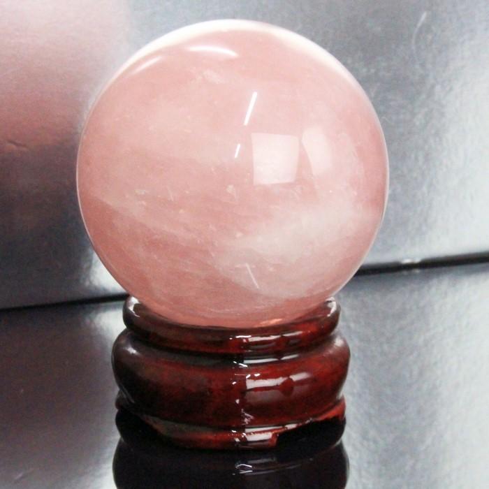 ローズクォーツ 丸玉 水晶玉 rose quartz 紅水晶 原石 パワーストーン