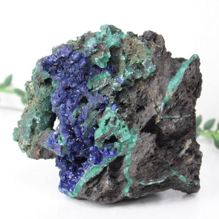 アズロマラカイト 原石 クラスター ラフ 鉱物 石 azurite malachite 