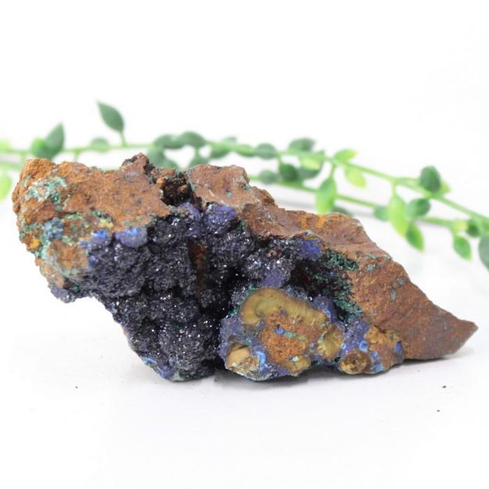 アズロマラカイト 原石 クラスター ラフ 鉱物 石 azurite malachite