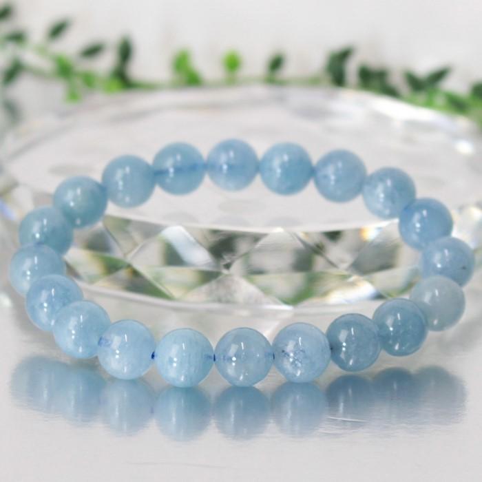 アクアマリン ブレスレット 腕輪 ブレス Bracelet アクア aqua 緑柱石 