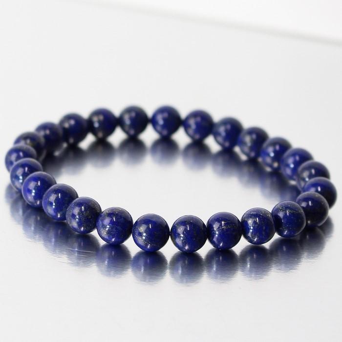 ラピスラズリ ブレスレット 腕輪 ブレス Bracelet 瑠璃 天然石 【8mm