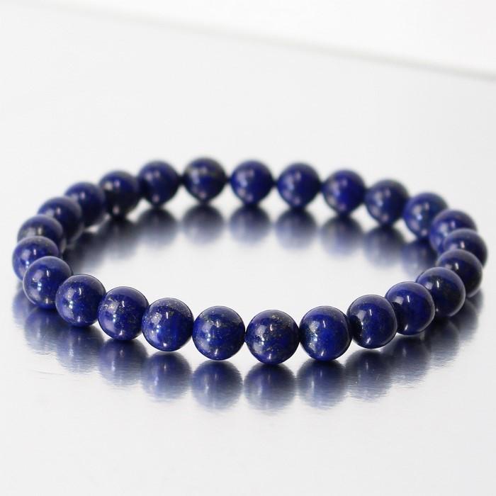 ラピスラズリ ブレスレット 腕輪 ブレス Bracelet 瑠璃 天然石 【8mm