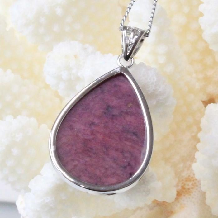ルビーインゾイサイト ペンダント ネックレス ペンダントトップ Pendant Necklace Ruby in Zoisite アニョライト ルビー メンズ レディース 天然石_2