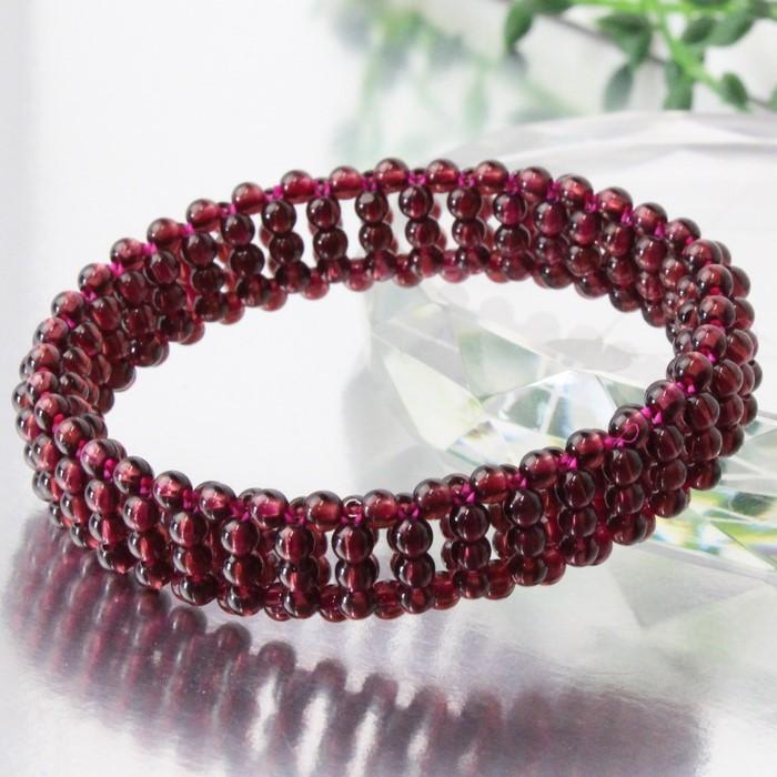 ガーネット ブレスレット Bracelet Bangle 腕輪 ブレス バングル 数珠