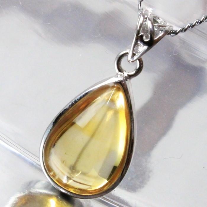 天然石 シトリン ペンダント シトリン ペンダント ネックレス ペンダントトップ Pendant Necklace