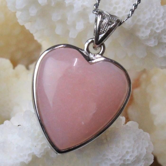 ピンクオパール ペンダント ネックレス ペンダントトップ Pendant Necklace Pink Opal 蛋白石 メンズ レディース 海外直輸入価格で販売 一点物｜lulu-house