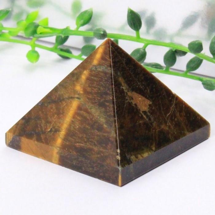 タイガーアイ ピラミッド 原石 ピラミド Pyramid インテリア 石 置物