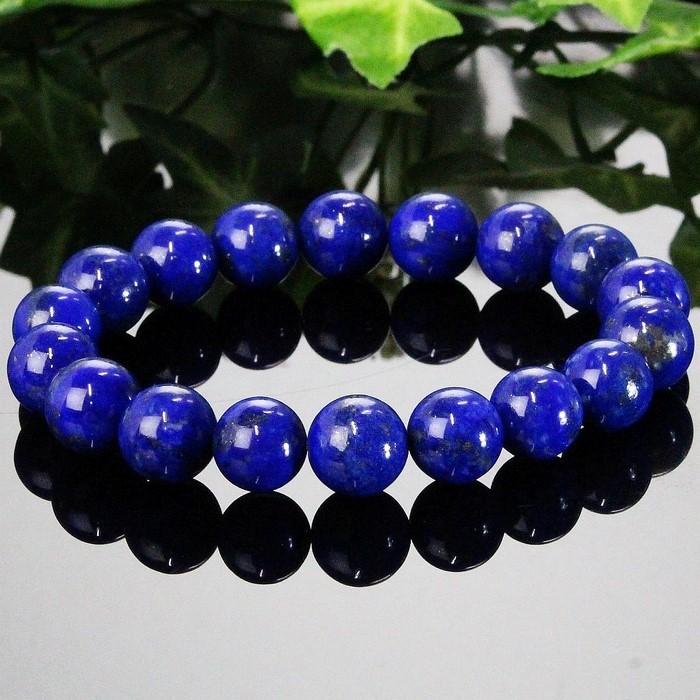 ラピスラズリ ブレスレット メンズ ブレス レディース 腕輪 ブレスレット lapis lazuli 青金石 お守り おすすめ 聖石 人気 最強 魔除け 天然石の画像