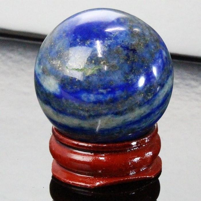 35mm玉】ラピスラズリ 丸玉 球体 水晶球 置物 水晶玉 原石 lapis 青
