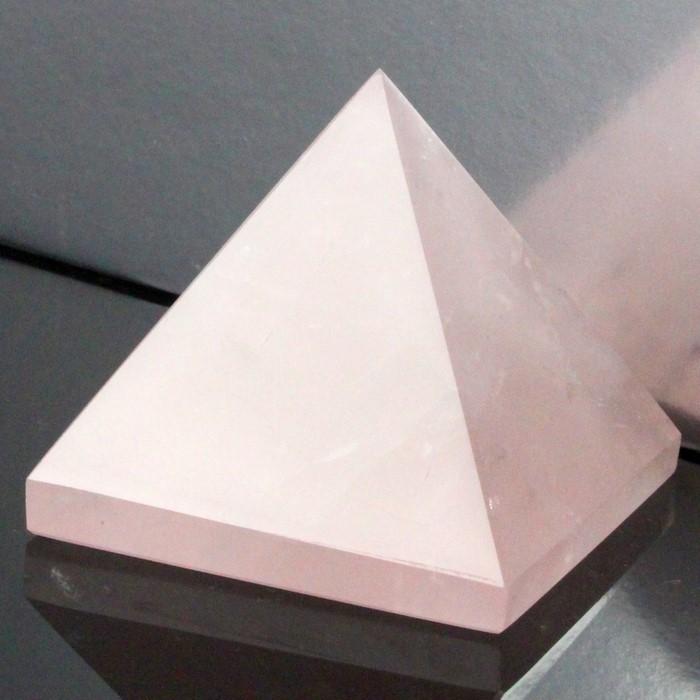 ローズクォーツ ピラミッド Pyramid 置物 ピラミド 石 浄化 クラスター