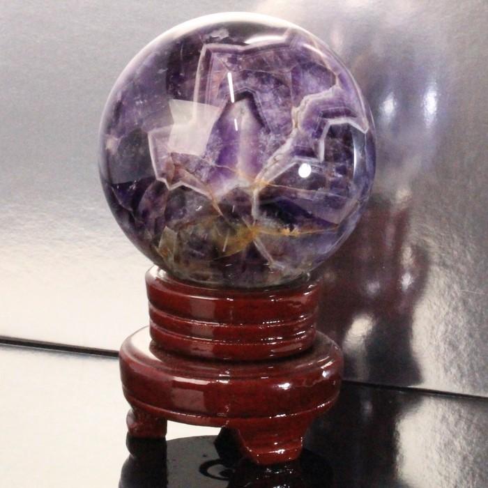 【85mm玉】アメジスト 丸玉 水晶球 原石 球体 置物 水晶玉 Amethyst 紫水晶 人気 おすすめ ヒーリング パワーストーン_1