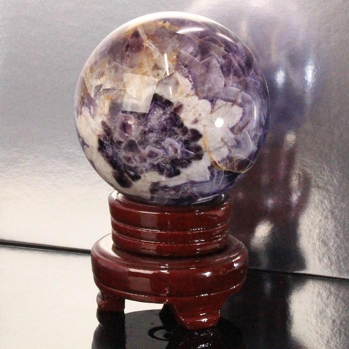 【85mm玉】アメジスト 丸玉 水晶球 原石 球体 置物 水晶玉 Amethyst 紫水晶 人気 おすすめ ヒーリング パワーストーン_2